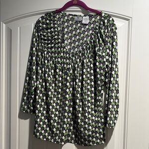 Women's Geometric Print Top
